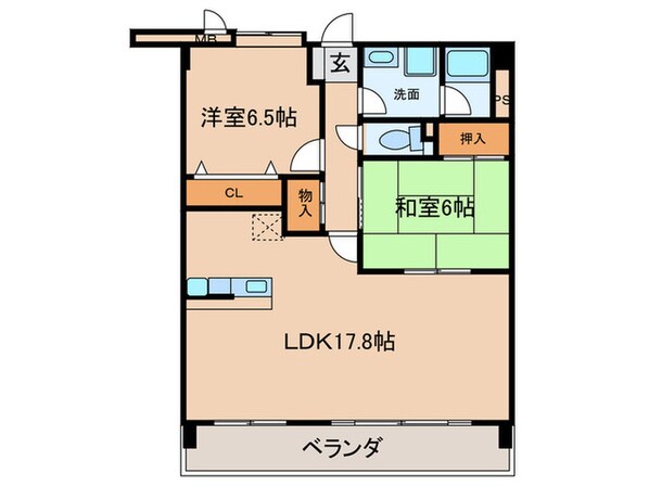 グリ－ンヒルズ神ノ倉の物件間取画像